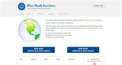 Desktop Screenshot of bluebookservices.com